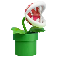 Настольная лампа фан Paladone Piranha Plant Posable V3 Красный