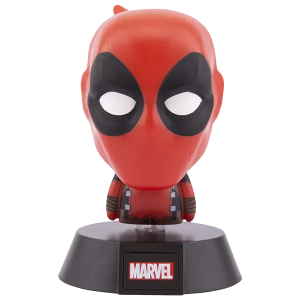 Настольная лампа фан Paladone Deadpool Icon V2 Красный photo 1