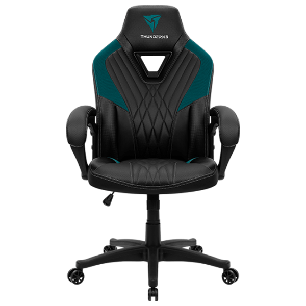 Scaun Gaming ThunderX3 DC1 Cyan Black photo 1