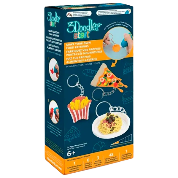 Набор филамента 3Doodler Start Doodlemond Kit Food Разноцветный photo 1 Набор филамента 3Doodler Start Doodlemond Kit Food Разноцветный photo 1
