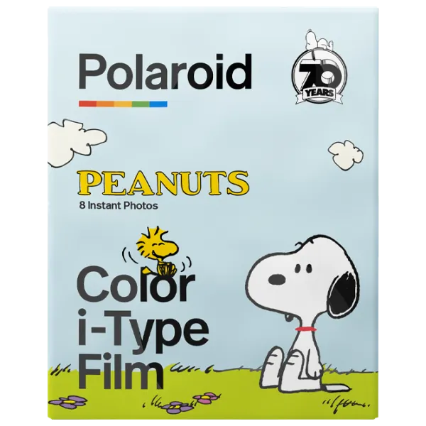 Фотобумага для Polaroid I-Type (8шт.) Цветная/ Peanuts Edition photo 1 Фотобумага для Polaroid I-Type (8шт.) Цветная/ Peanuts Edition photo 1