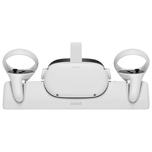 Staţie de încărcare ochelari VR şi controlere Anker Y1010 Oculus Quest 2/ White photo 1