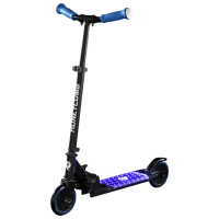 Trotinetă pentru copii cu două roți Qplay Honeycomb (185189) 50 kg/ Blue