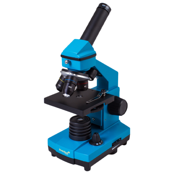 Microscop Levenhuk Rainbow 2L PLUS Azure photo 1