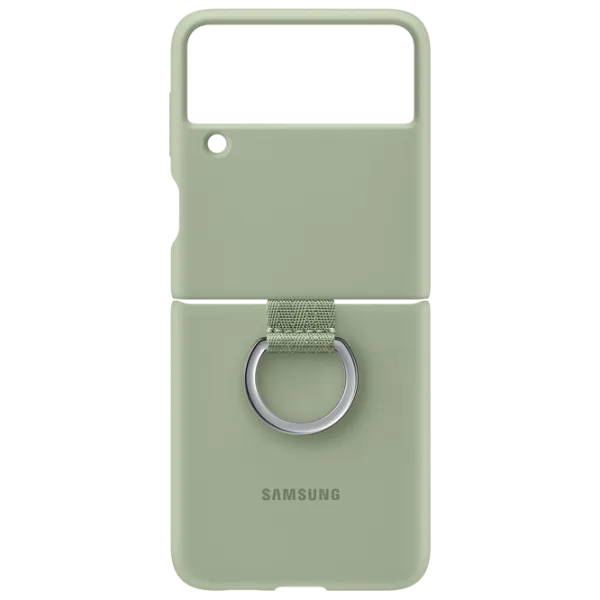 Чехол для смартфона Samsung Galaxy Flip3 Samsung/ Back/ TPU/ Оливковый Зелёный photo 1