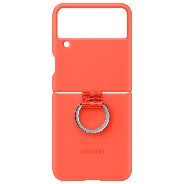 Husă pentru smartphone Samsung Galaxy Flip3 Samsung/ Back/ TPU/ Coral Red photo 1