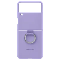 Чехол для смартфона Samsung Galaxy Flip3 Samsung/ Back/ Кожа/ Черный