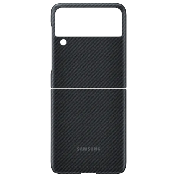 Чехол для смартфона Samsung Galaxy Flip3 Samsung/ Back/ Арамид/ Черный photo 1