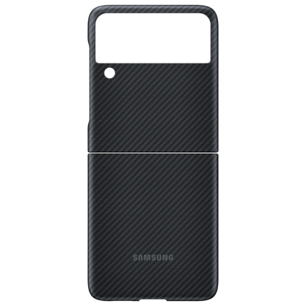 Чехол для смартфона Samsung Galaxy Flip3 Samsung/ Back/ Арамид/ Черный photo 1