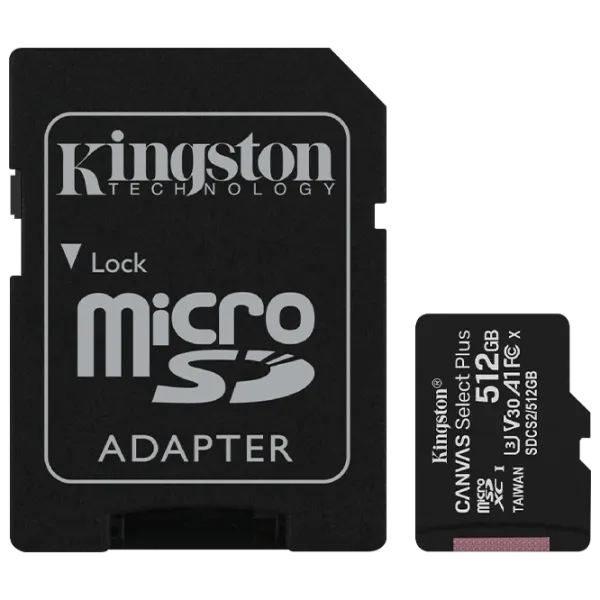 Карта памяти Kingston UHS-I (U3) 512 ГБ SD Card/ Class10 photo 1