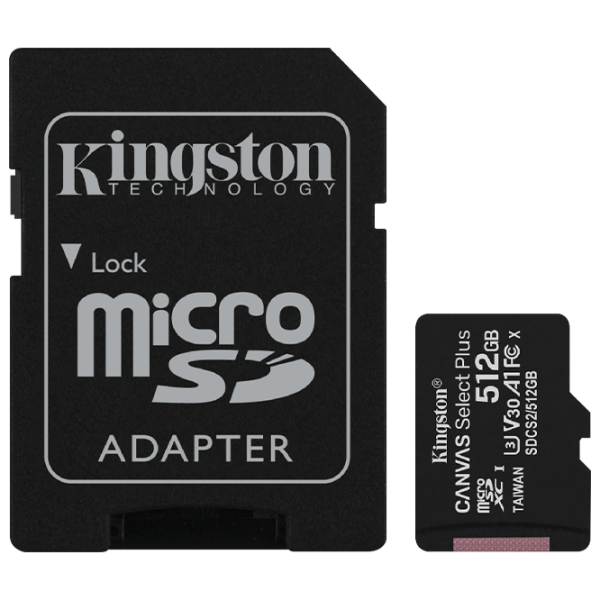 Карта памяти Kingston UHS-I (U3) 512 ГБ SD Card/ Class10 photo 1