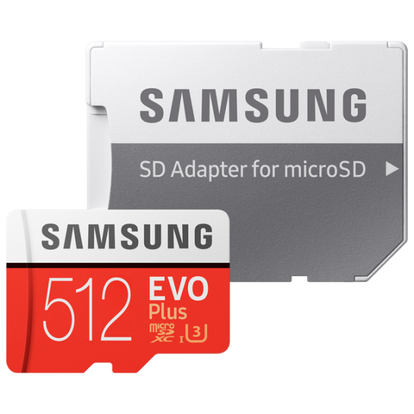 Карта памяти Samsung Plus UHS-I (U3) 512 ГБ SD Card/ Class10 photo 1