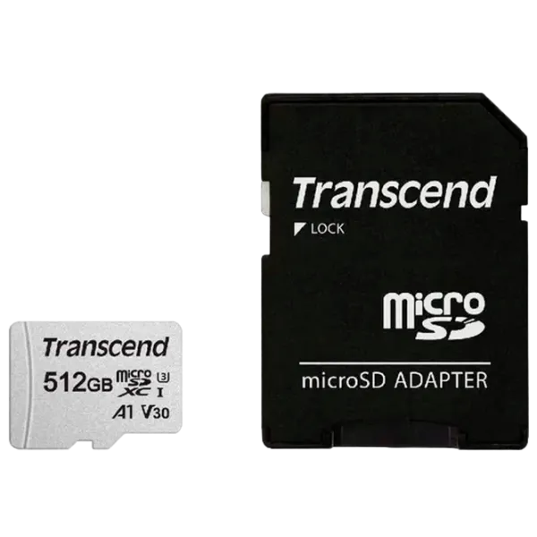 Карта памяти Transcend UHS-I (U3) 512 ГБ SD/ Class10 photo 1