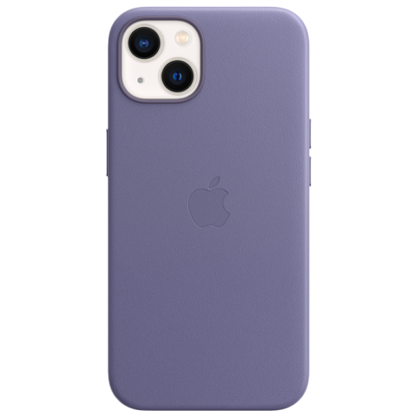 Чехол для смартфона Apple iPhone 13 mini Apple/ Back/ Кожа/ Wisteria Пурпурный photo 1 Чехол для смартфона Apple iPhone 13 mini Apple/ Back/ Кожа/ Wisteria Пурпурный photo 1