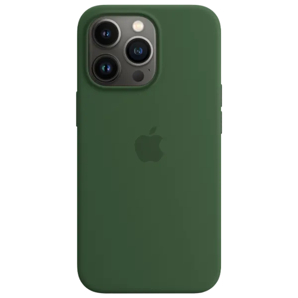 Чехол для смартфона Apple iPhone 13 Pro Apple/ Back/ TPU/ Клевер Зелёный photo 1