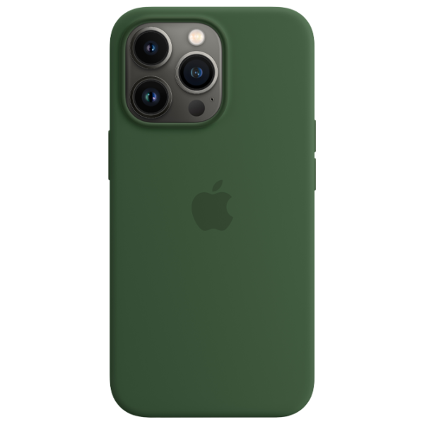 Чехол для смартфона Apple iPhone 13 Pro Apple/ Back/ TPU/ Клевер Зелёный photo 1