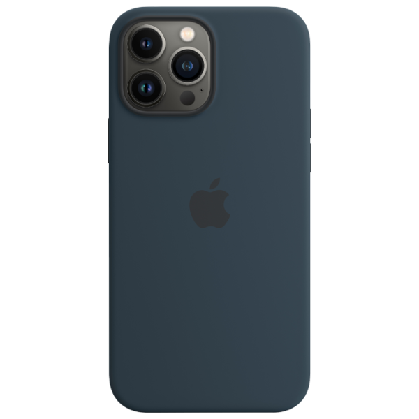 Чехол для смартфона Apple iPhone 13 Pro Max Apple/ Back/ TPU/ Abyss Синий photo 1 Чехол для смартфона Apple iPhone 13 Pro Max Apple/ Back/ TPU/ Abyss Синий photo 1