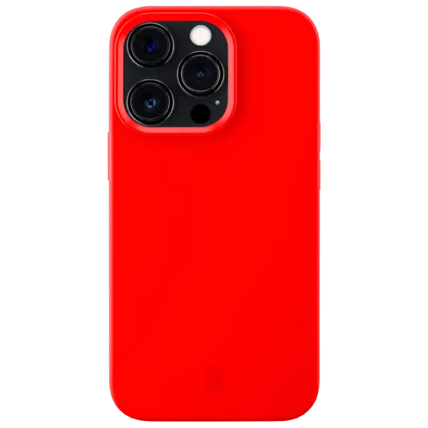 Husă pentru smartphone Apple iPhone 13 Pro Cellularline/ Back/ Silicon/ Red photo 1