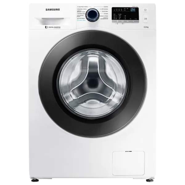 Стиральная машина Samsung WW60J30G0PWDBY 6 кг / 1000 об/мин / Белый photo 1