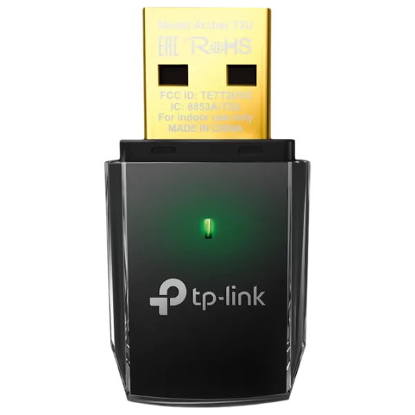 Adaptor de rețea TP-Link Archer T2U Wi-Fi/ Black photo 1