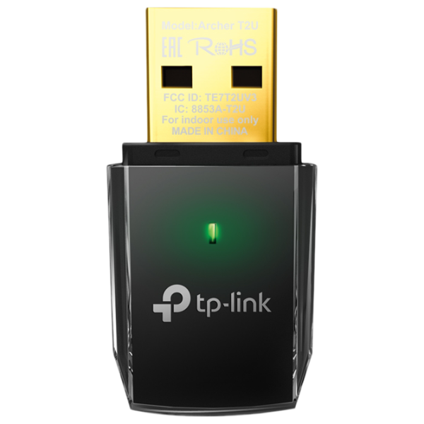 Adaptor de rețea TP-Link Archer T2U Wi-Fi/ Black photo 1
