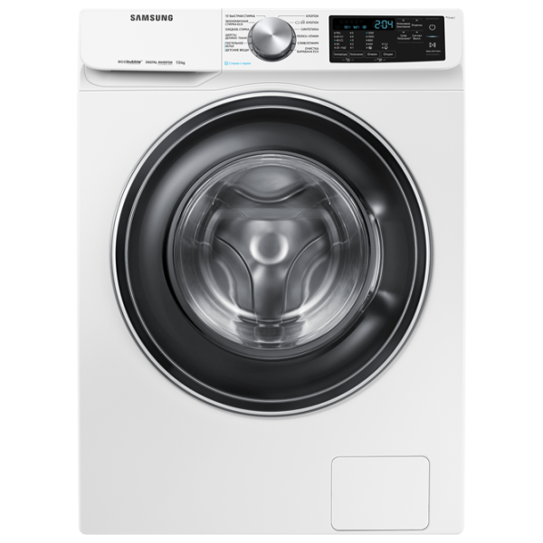Стиральная машина Samsung WW80R42LXEWDLP 8 кг / 1200 об/мин / Белый photo 1