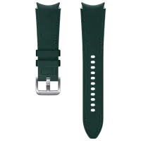 Ремень Samsung Galaxy Watch 4 ET-SHR89LGEG Leather/ 20 мм/ Зелёный Серебристый