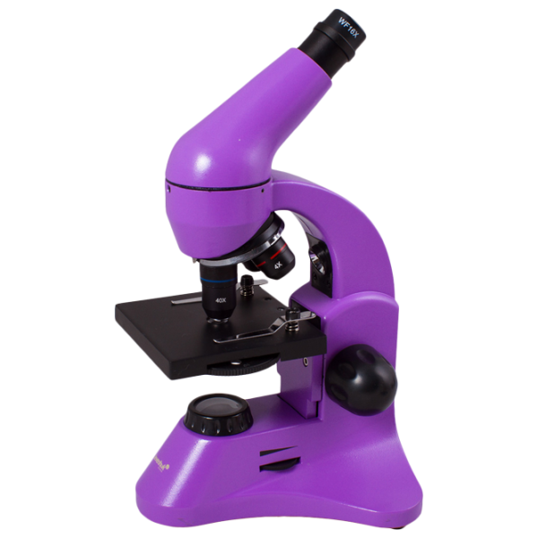 Microscop Levenhuk Rainbow 50L PLUS Biologic/ Amethyst photo 1