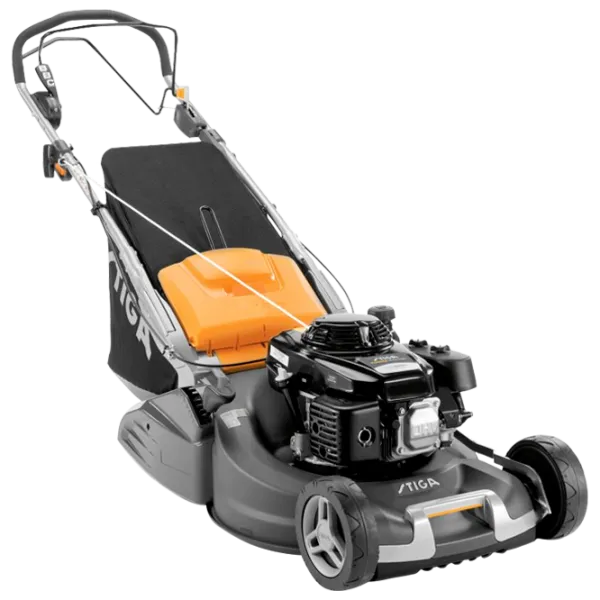 Газонокосилка бензиновая STIGA Twinclip 55 S-R H BBC Самоход photo 1