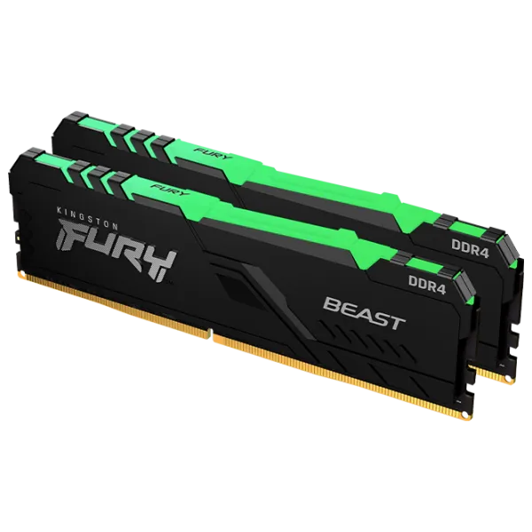 Memorie RAM Kingston FURY Beast RGB KF437C19BBAK2/ 16 DIMM/ DDR4/ 16 GB photo 1
