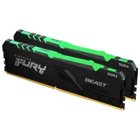 Memorie RAM Kingston FURY Beast RGB KF437C19BB1AK2/ 32 DIMM/ DDR4/ 32 GB