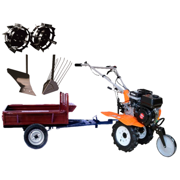 Мотокультиватор Worker HB 700N+R SET10 4х тактный/ Бензин photo 1