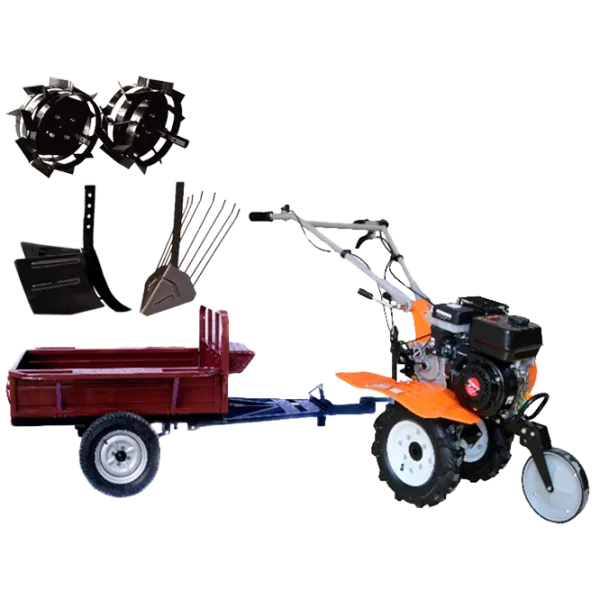 Motocultor Worker HB 700N+R SET11 4 timpi/ Benzină photo 1