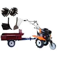 Motocultor Worker HB 700N+R SET11 4 timpi/ Benzină