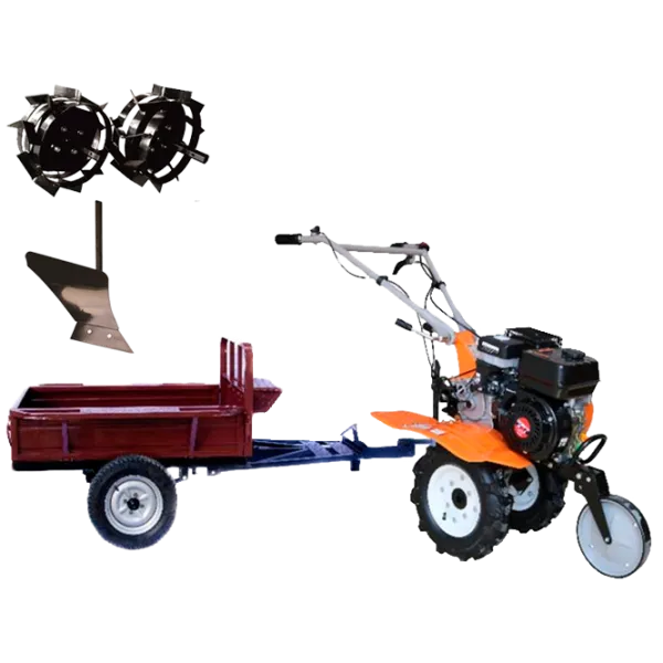 Motocultor Worker HB 700N+R SET12 4 timpi/ Benzină photo 1