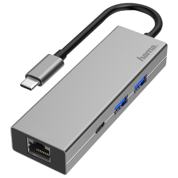 Adapter Hama 200108 USB Type-C/ Gray photo 1