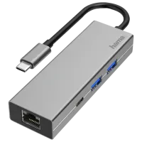 Adapter Hama 200108 USB Type-C/ Gray