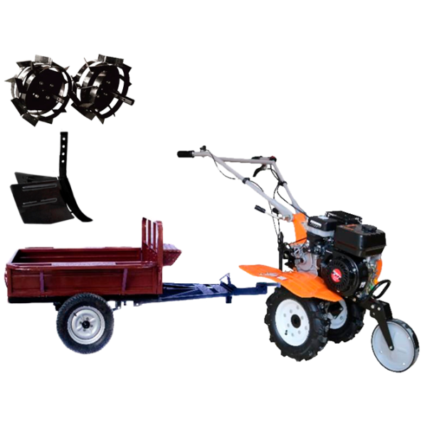 Мотокультиватор Worker HB 700N+R SET13 4х тактный/ Бензин photo 1
