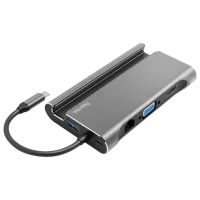 Адаптер Hama 200102 USB Type-C/ Серый