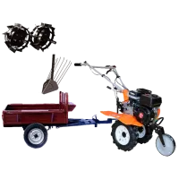 Мотокультиватор Worker HB 700N+R SET14 4х тактный/ Бензин