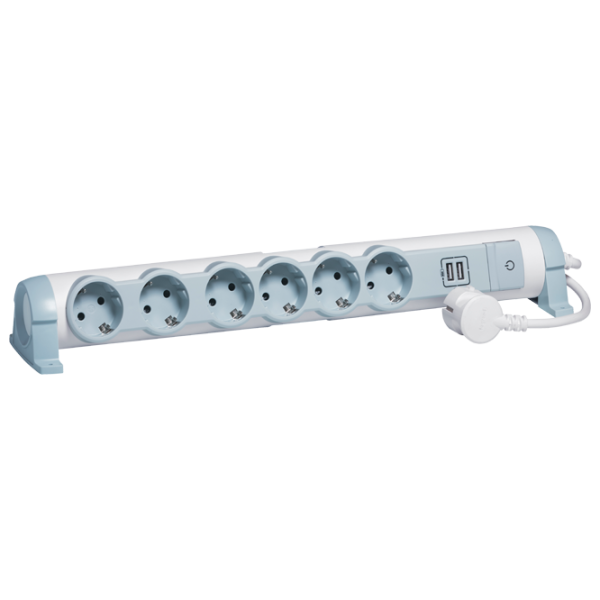 Удлинитель Legrand 694617 1.5 м Серый photo 1 Удлинитель Legrand 694617 1.5 м Серый photo 1