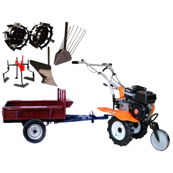 Motocultor Worker HB 700N+R SET19 4 timpi/ Benzină photo 1