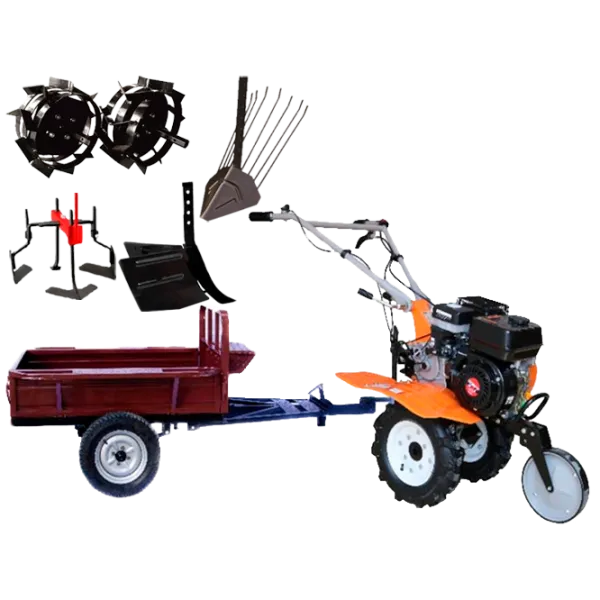 Мотокультиватор Worker HB 700N+R SET20 4х тактный/ Бензин photo 1