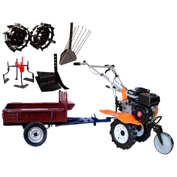Мотокультиватор Worker HB 700N+R SET20 4х тактный/ Бензин photo 1