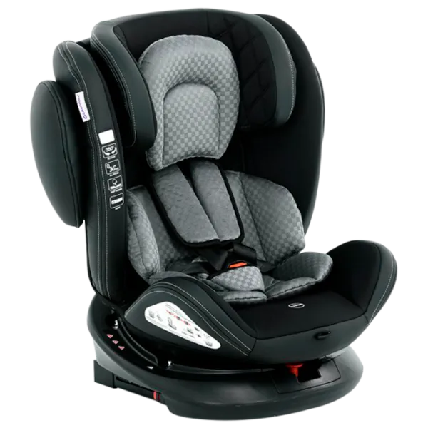 Scaun auto Glamvers Pilot (41795) 9 luni - 12 ani/ 36 kg/ Black photo 1