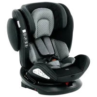 Scaun auto Glamvers Pilot (41795) 9 luni - 12 ani/ 36 kg/ Black