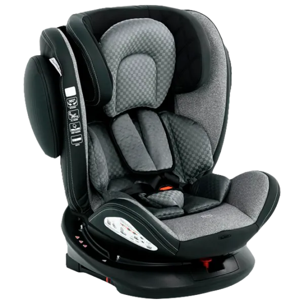 Scaun auto Glamvers Pilot (41796) 9 luni - 12 ani/ 36 kg/ Gray photo 1