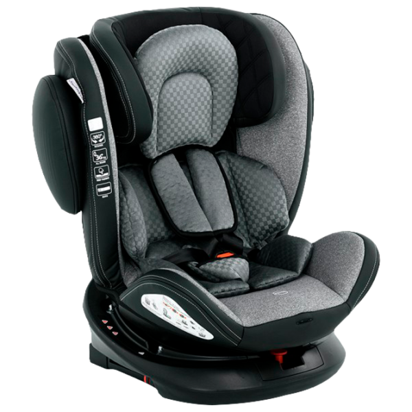 Scaun auto Glamvers Pilot (41796) 9 luni - 12 ani/ 36 kg/ Gray photo 1