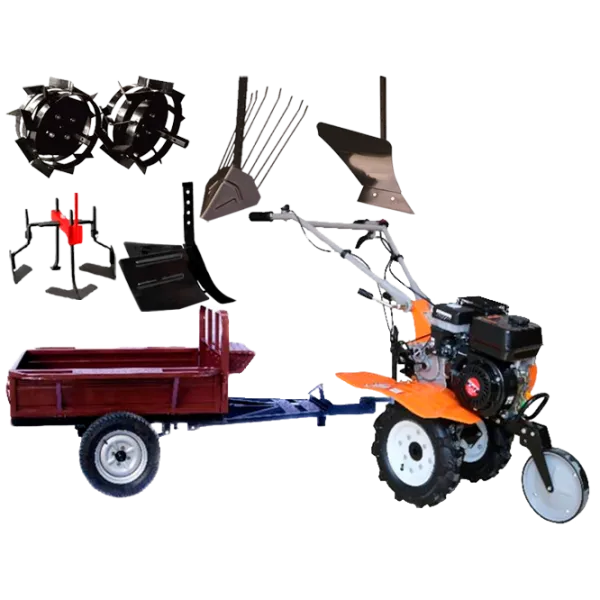 Мотокультиватор Worker HB 700N+R SET21 4х тактный/ Бензин photo 1