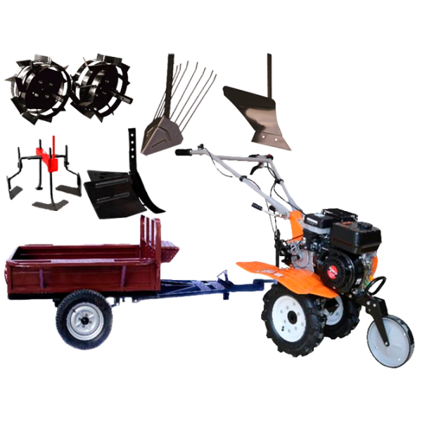 Мотокультиватор Worker HB 700N+R SET21 4х тактный/ Бензин photo 1
